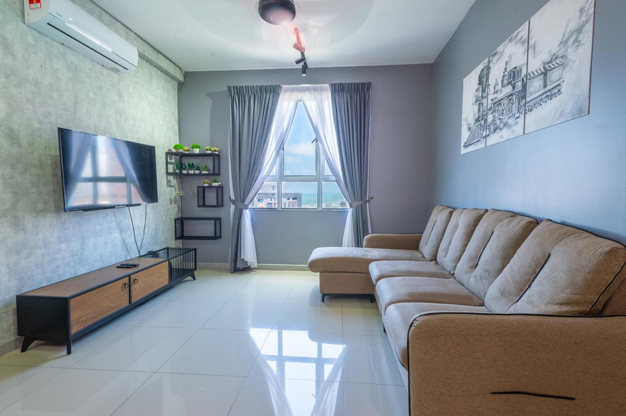 Infinity Sea View Pool Beach View 3Rooms 2Parkings Kuala Terengganu Exterior foto
